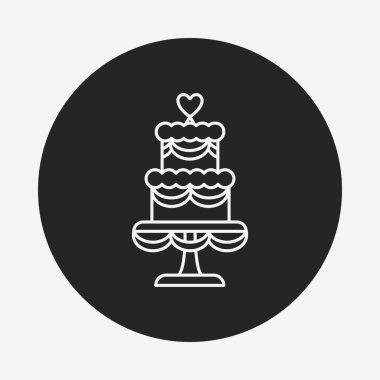 tatlı kek satırı simgesi