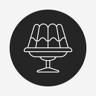 puding jöle satırı simgesi