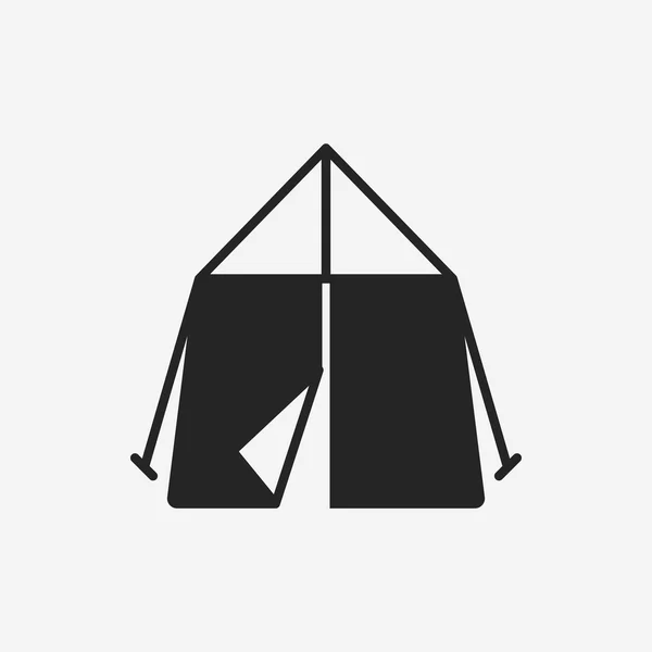 Camping tent icon — Stock Vector