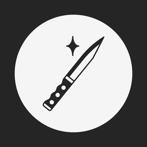 Icono de cuchillo de utilidad — Vector de stock