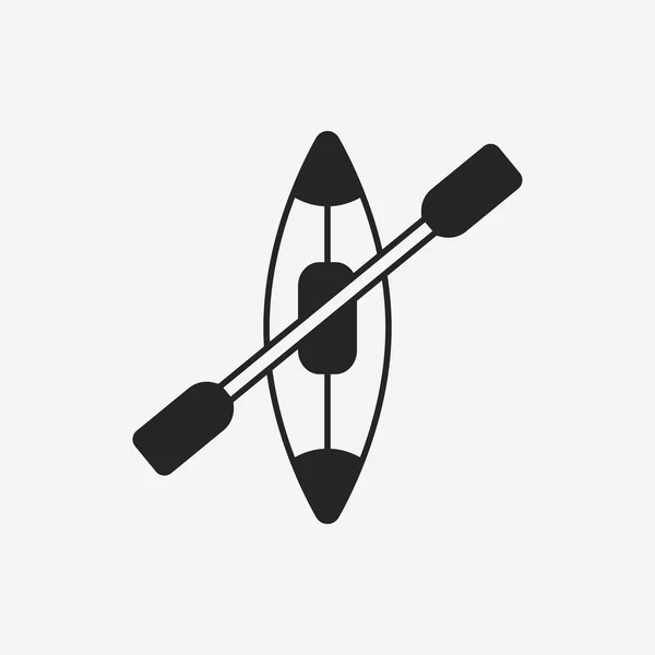 Canoe icon — Stock Vector