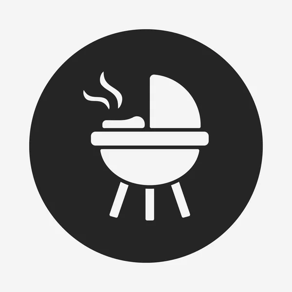 Icono del horno barbacoa — Vector de stock