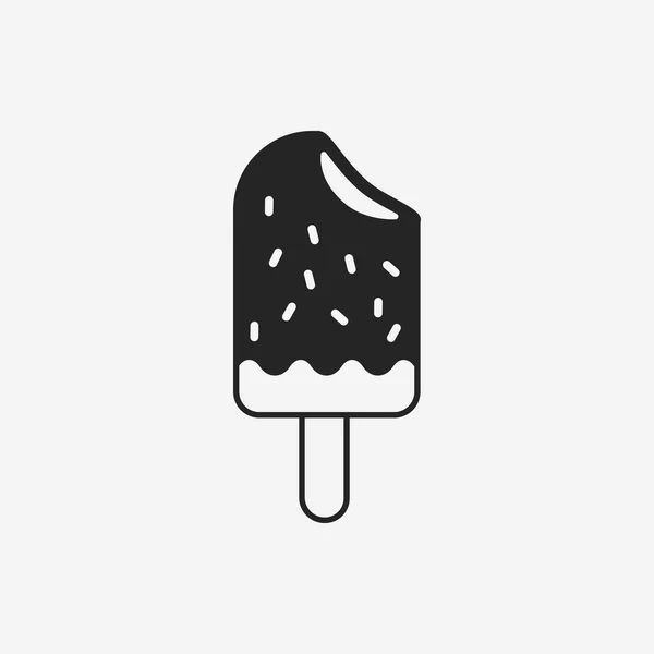 Dessert ijs pictogram — Stockvector