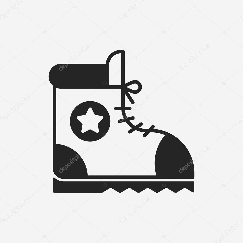 camping boot icon