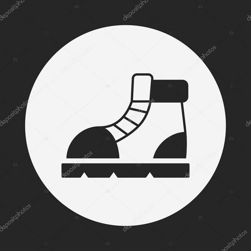 camping boot icon