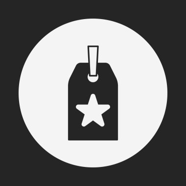 bir ses etiketi simgesi