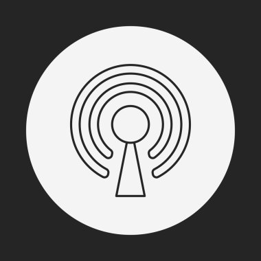 Kablosuz satırı simgesi