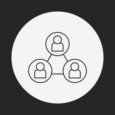 Sosyal bağlantı satırı simgesi