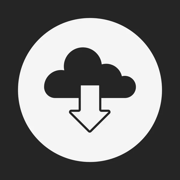 Значок i-cloud — стоковый вектор