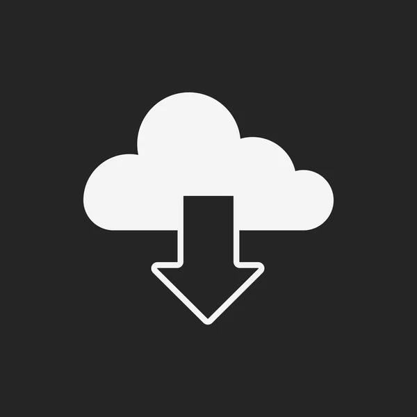 I-cloud-Symbol — Stockvektor
