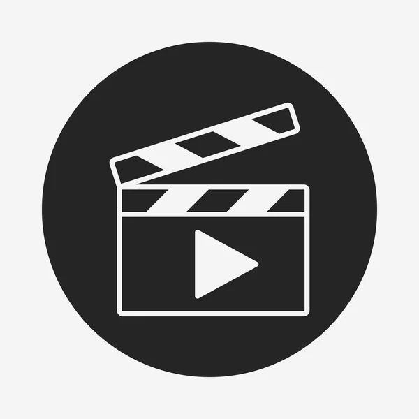 Icono de vídeo — Vector de stock