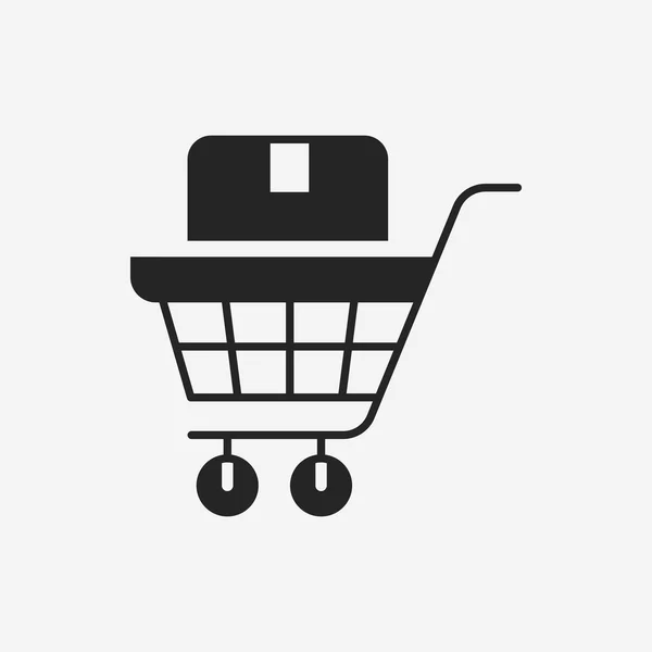 Ikona zakupów online — Wektor stockowy