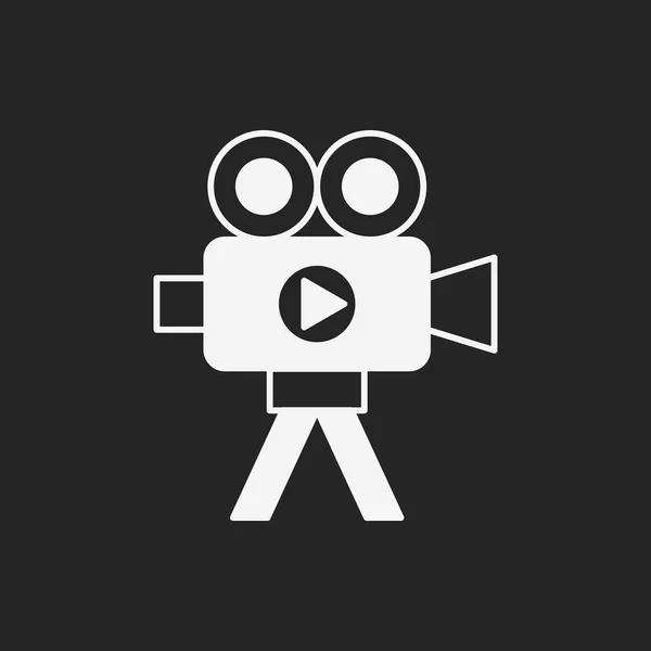 Icono de vídeo — Vector de stock