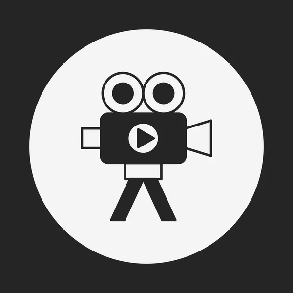 Icono de vídeo — Vector de stock