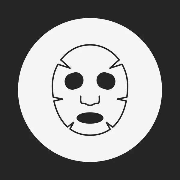 Ícone de máscara facial — Vetor de Stock