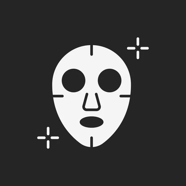 Icono máscara facial — Vector de stock