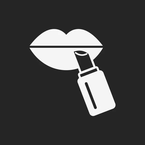 Lippenstift pictogram — Stockvector