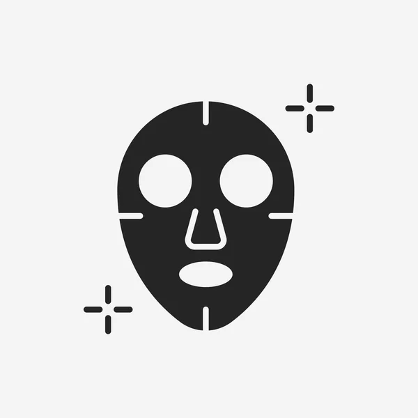 Icono máscara facial — Vector de stock