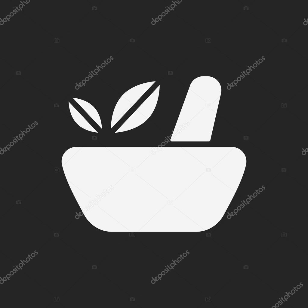 herbal bowl icon