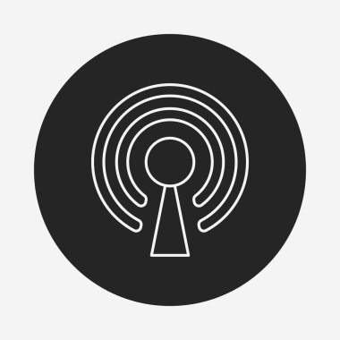 Kablosuz satırı simgesi