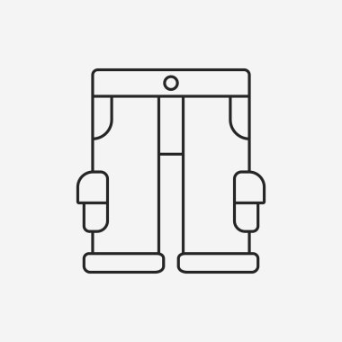 pantolon satırı simgesi