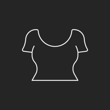 elbise satırı simgesi