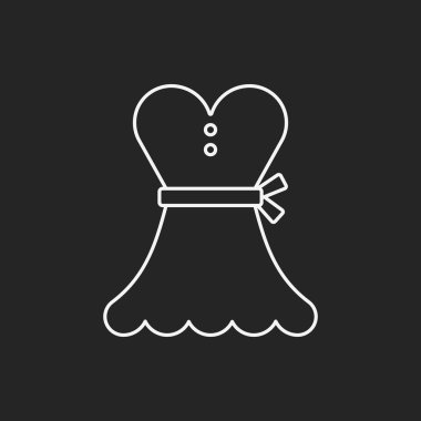 elbise satırı simgesi