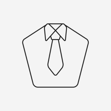 takım elbise satırı simgesi
