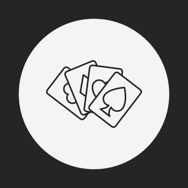 Poker satırı simgesi