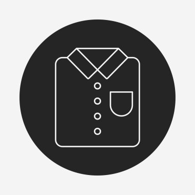 elbise satırı simgesi