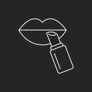 Ruj çizgisi simgesi