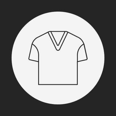 elbise satırı simgesi