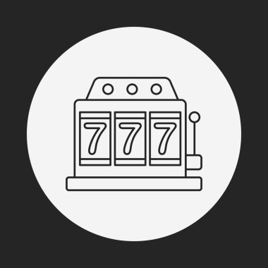 Slot makinesidir satırı simgesi