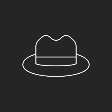 şapka satırı simgesi