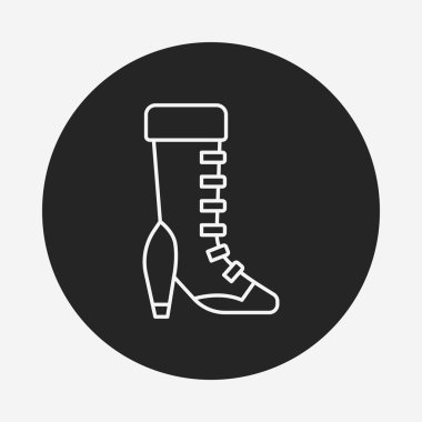 Ayakkabı satırı simgesi