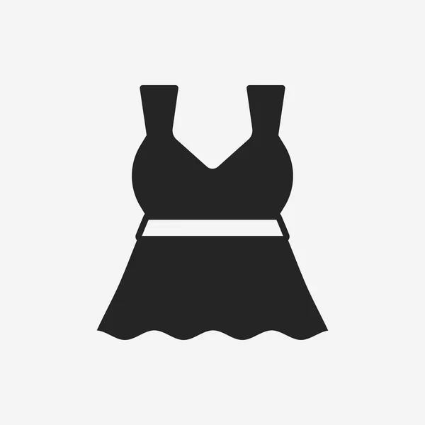 Icono de vestido — Vector de stock