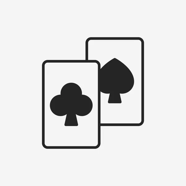 Ícone de poker —  Vetores de Stock