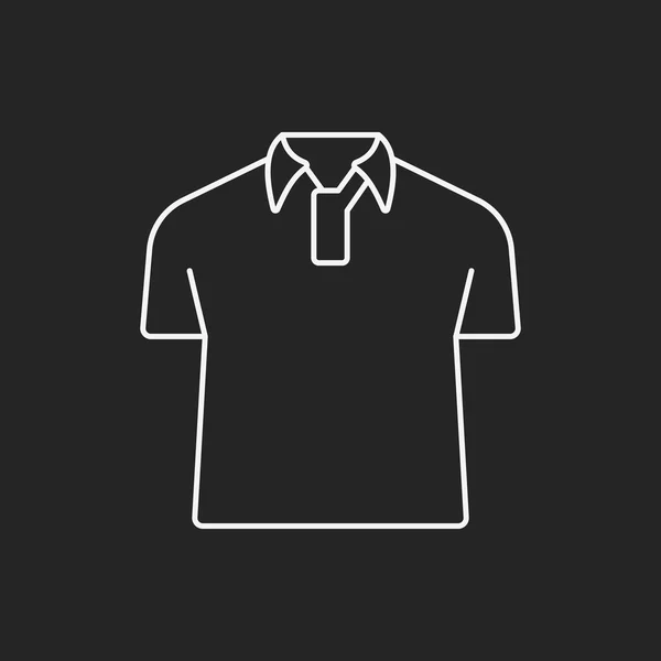 Ícone de linha de roupas —  Vetores de Stock