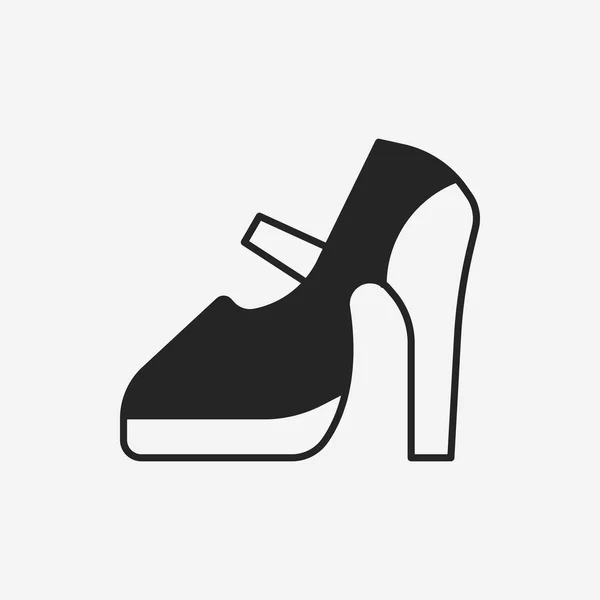 Sapatos ícone — Vetor de Stock