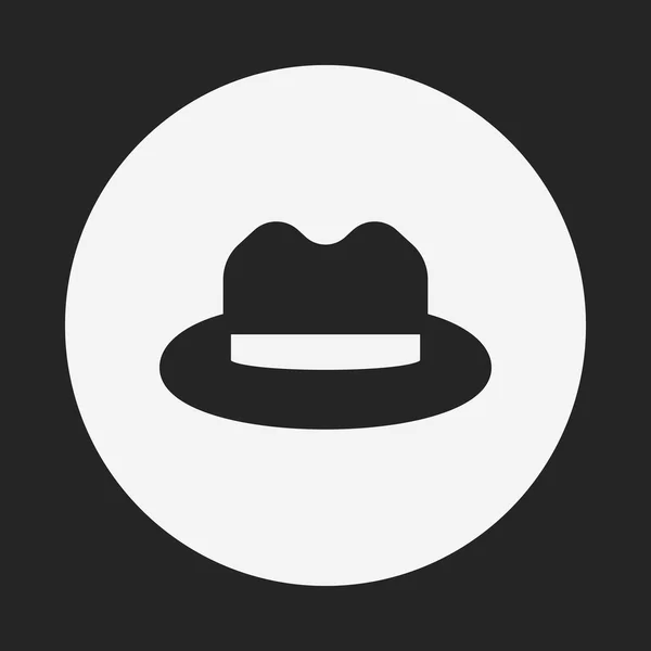 Icona del cappello — Vettoriale Stock
