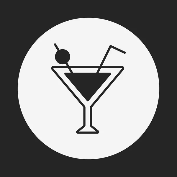 Champagne pictogram — Stockvector