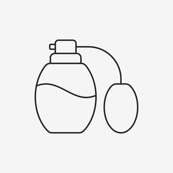 Perfume line icon — Stock Vector