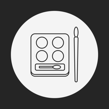 Göz farı satırı simgesi