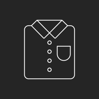 elbise satırı simgesi