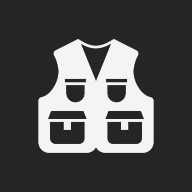 Balıkçı yeleği simgesi