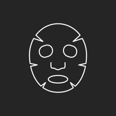 Yüz maskesi satırı simgesi