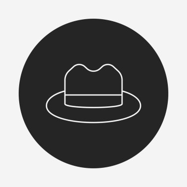 şapka satırı simgesi