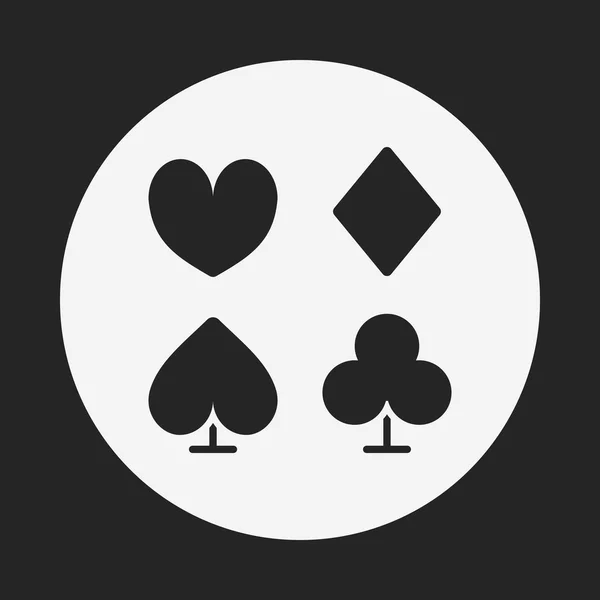 Poker simgesi — Stok Vektör