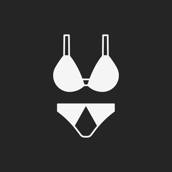 Icône sous-vêtements — Image vectorielle