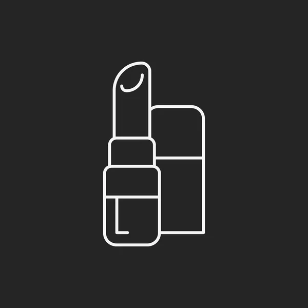 Lipstick line icon — Stock Vector